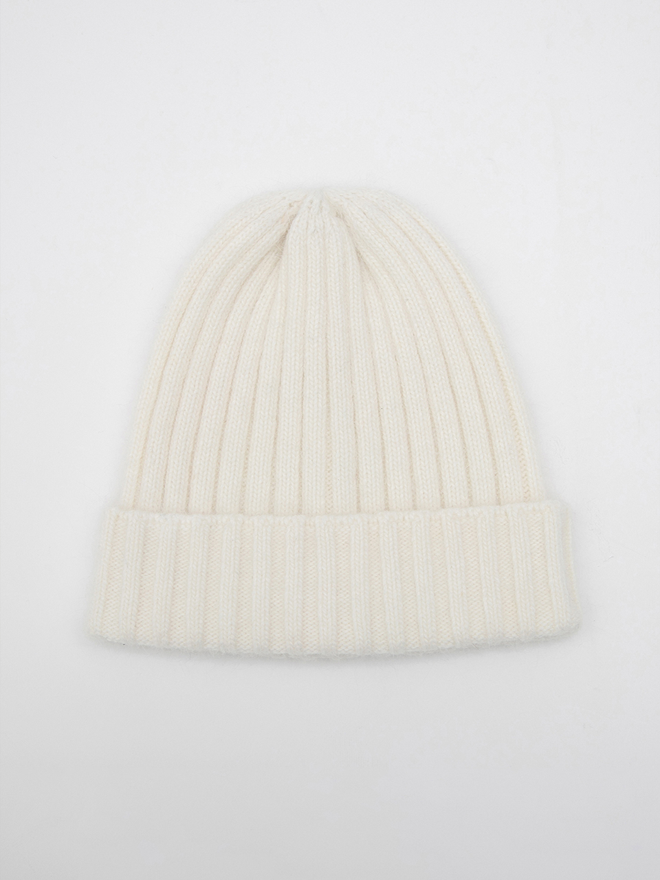 LACE LABEL ANGORA KNIT BEANIE MELANGE GRAY