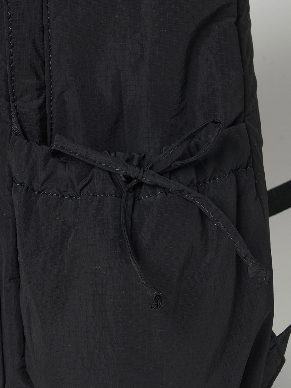 MAISON DE ROLA CAMPUS LOGO BACKPACK BLACK