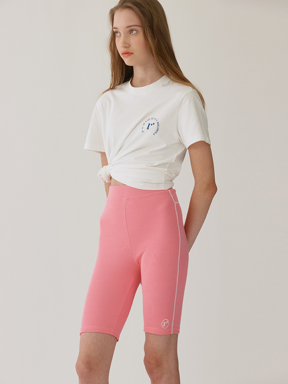 BIKE SHORT PANTS PINK