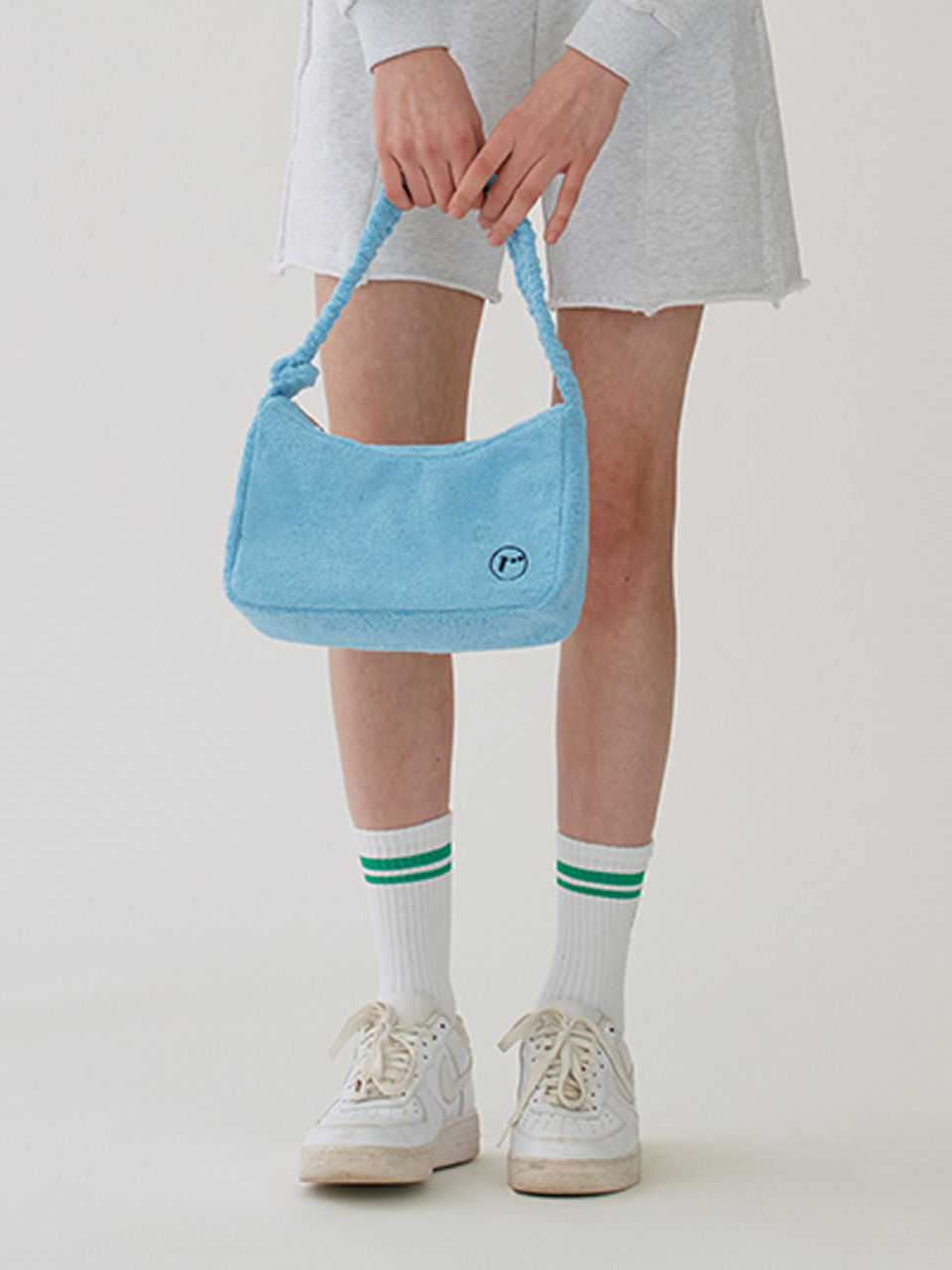 TERRY SHOULDER BAG BLUE