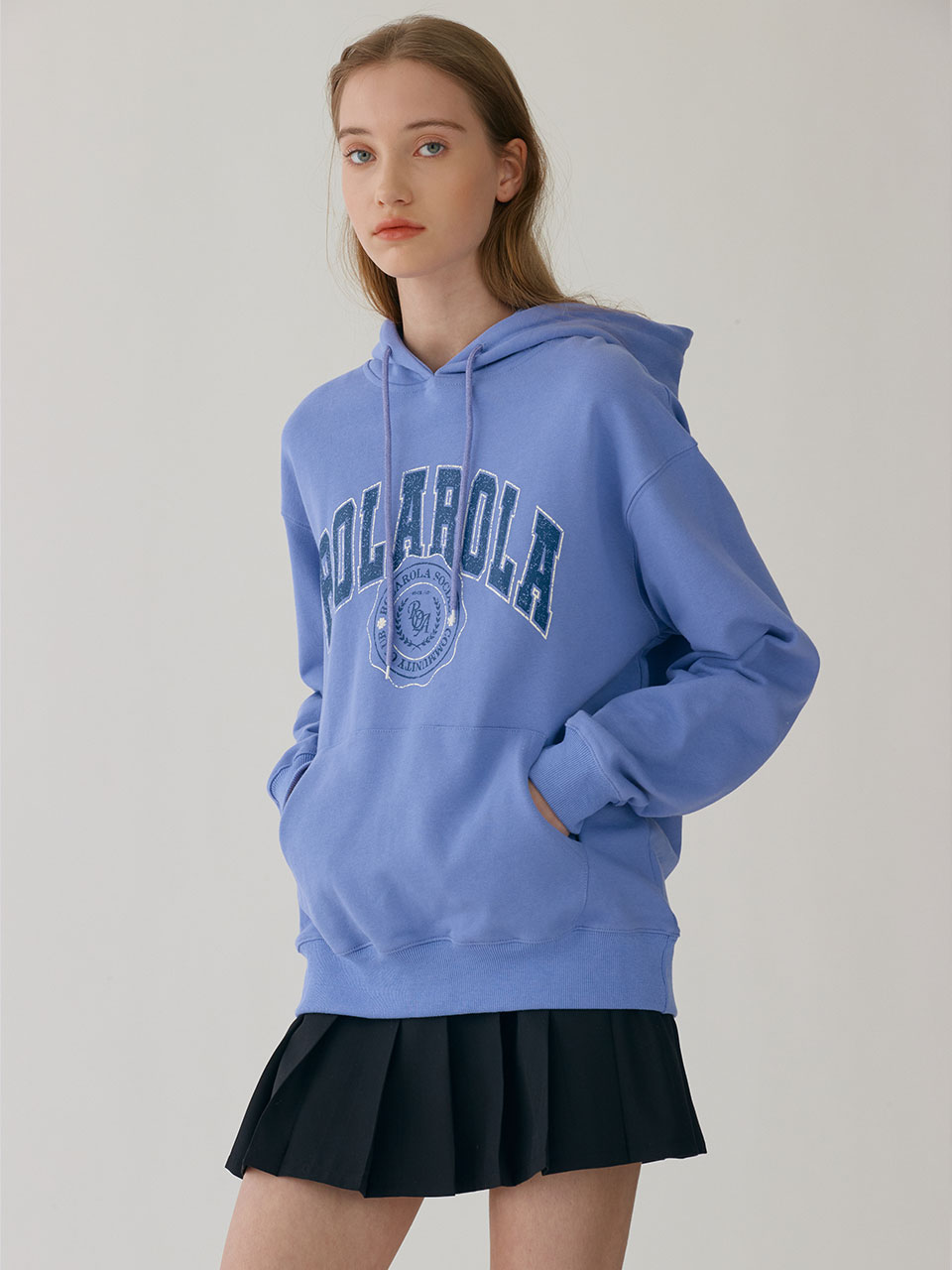 ROLA ARCHIVE HOOD T-SHIRT LAVENDER