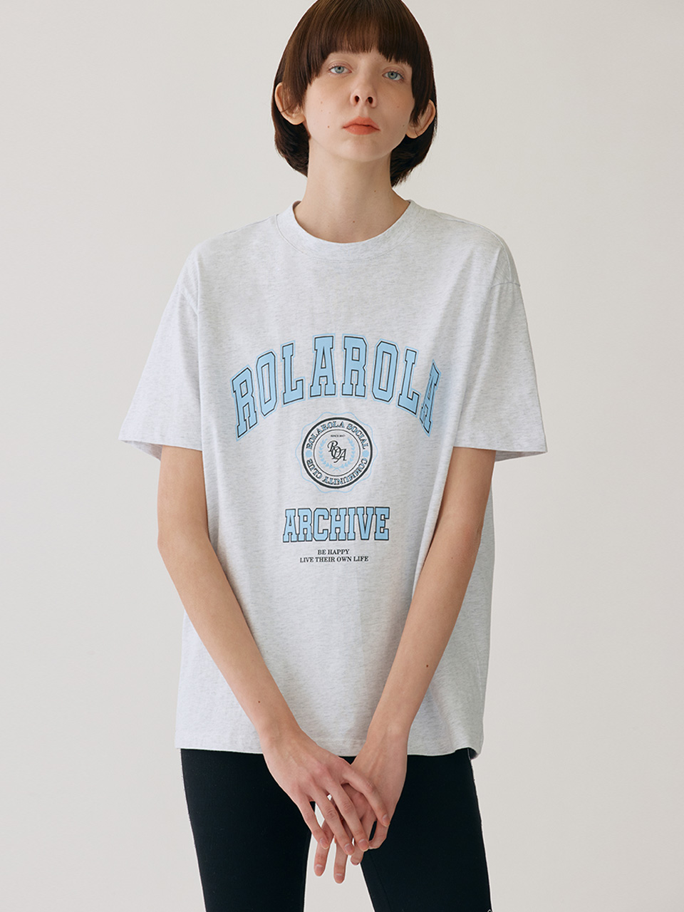 ROLA ARCHIVE T-SHIRT LIGHT GRAY