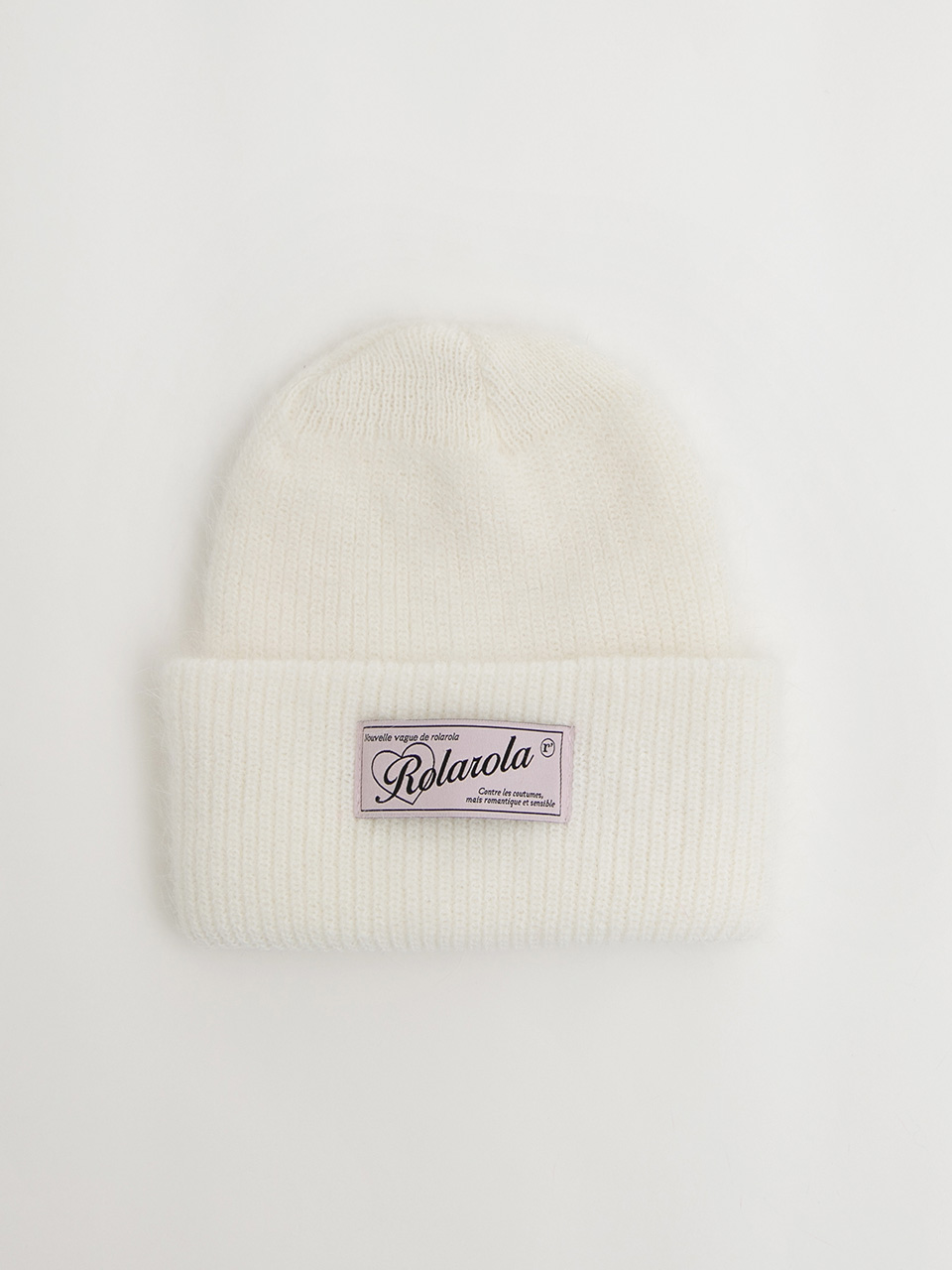 ANGORA BEANIE IVORY