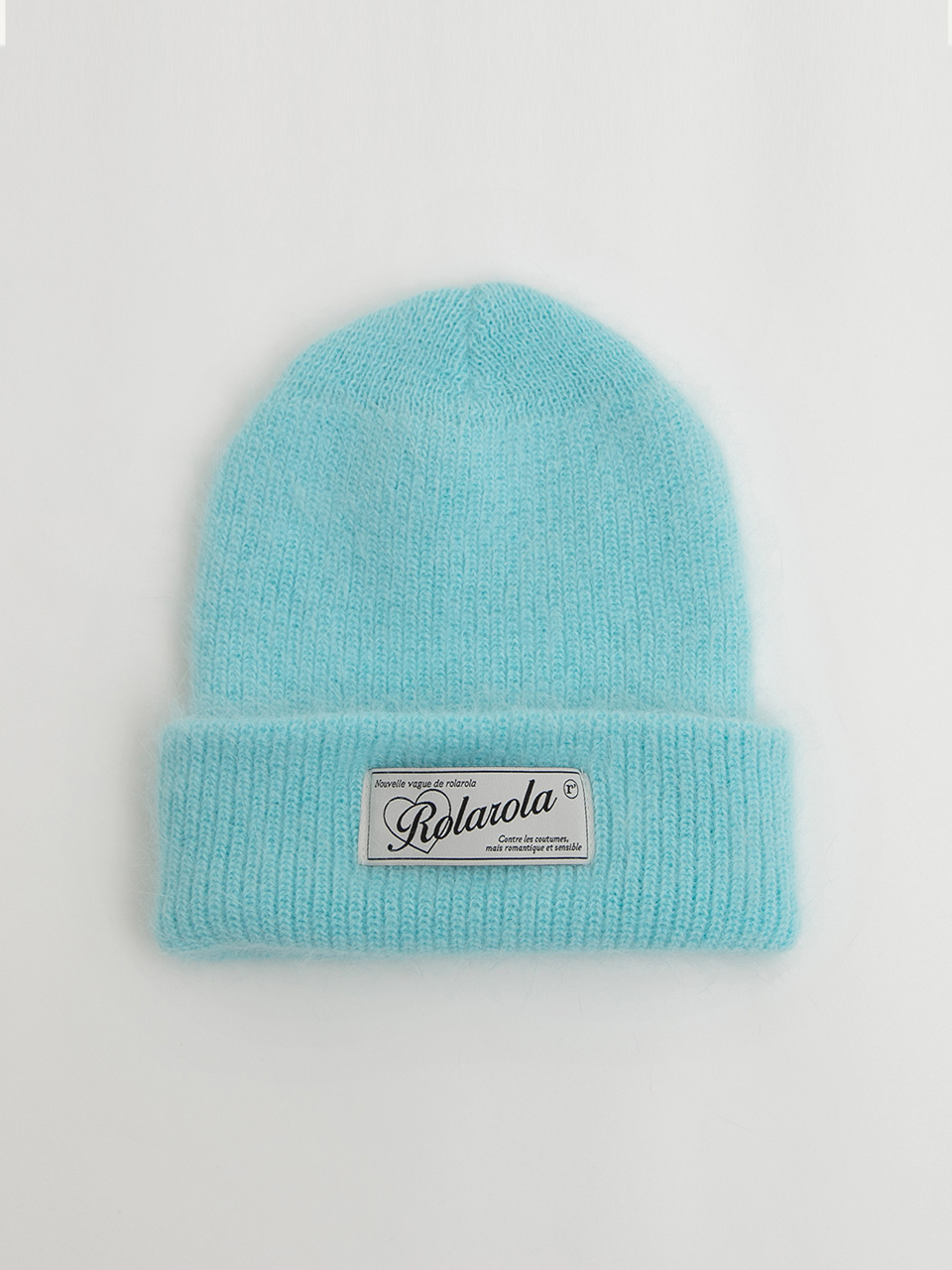 ANGORA BEANIE LIGHT BLUE