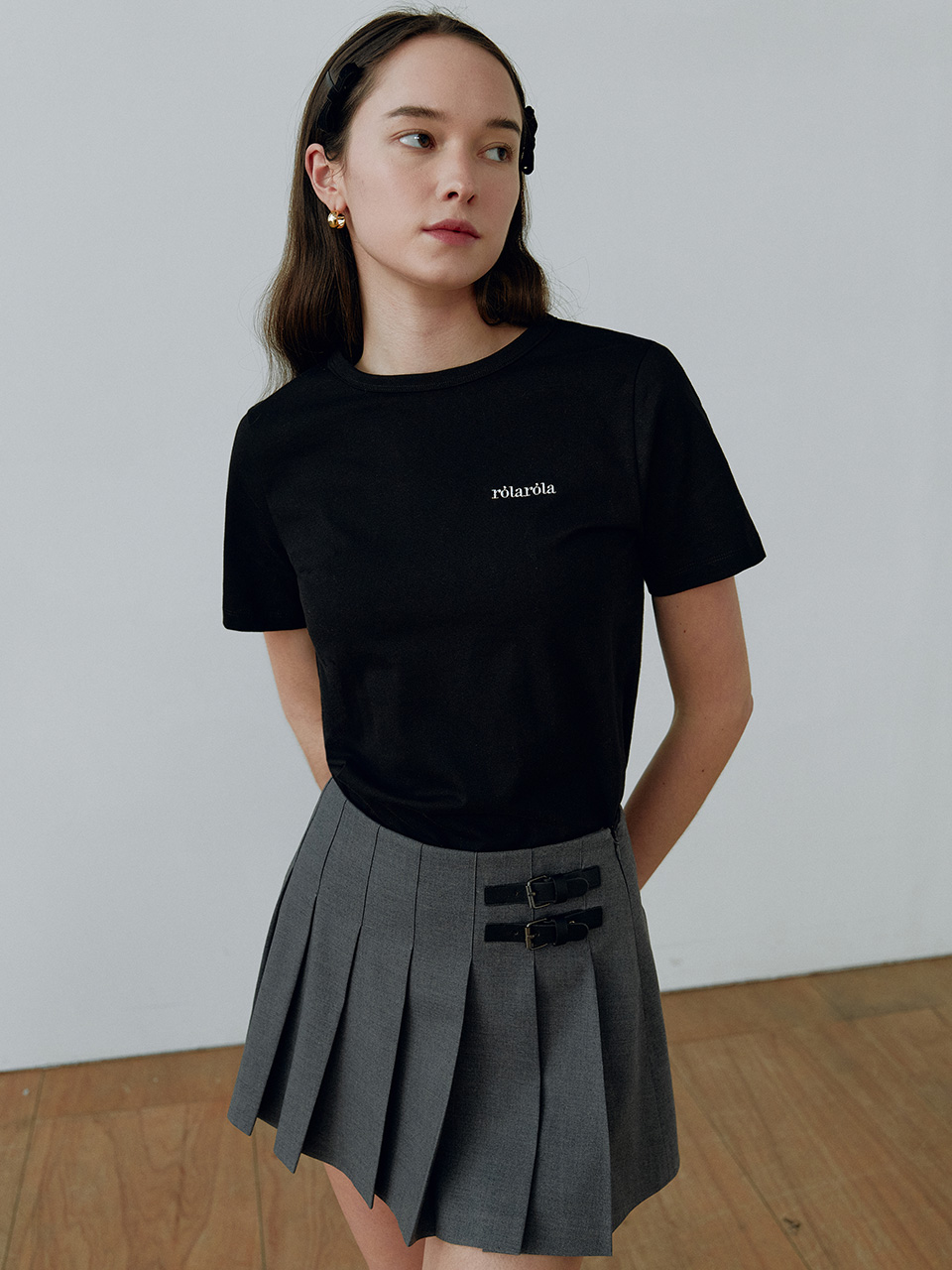 BASIC LOGO T-SHIRT BLACK