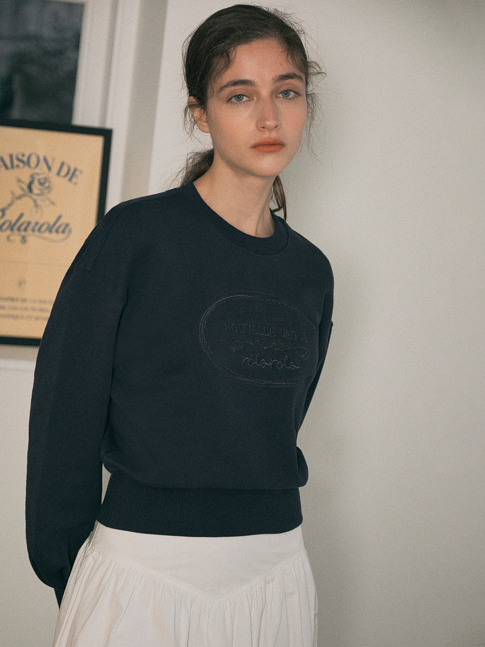 NOUVELLE VAGUE ROLA SWEATSHIRT NAVY
