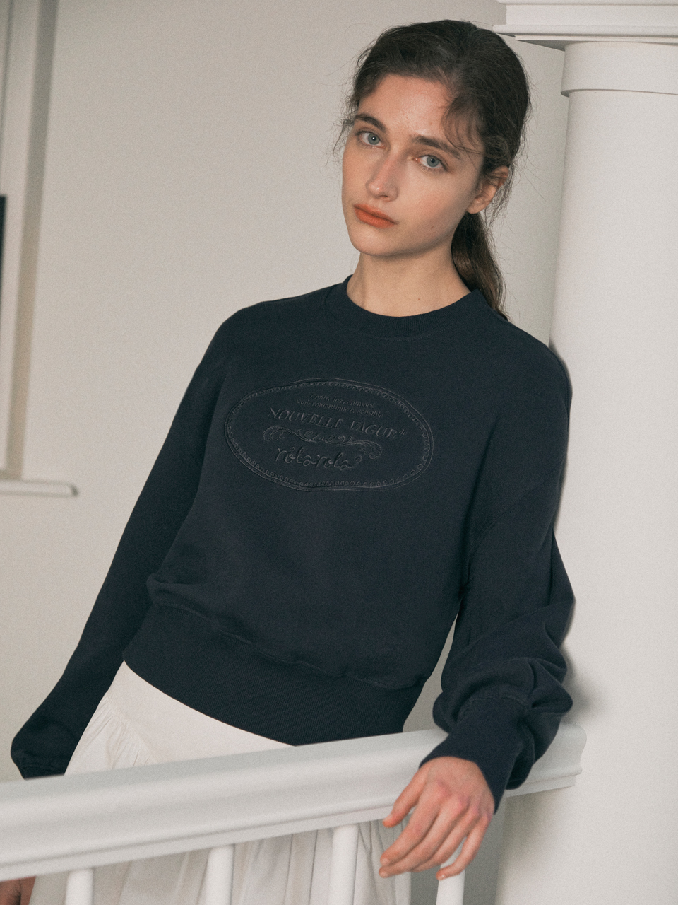 NOUVELLE VAGUE ROLA SWEATSHIRT NAVY
