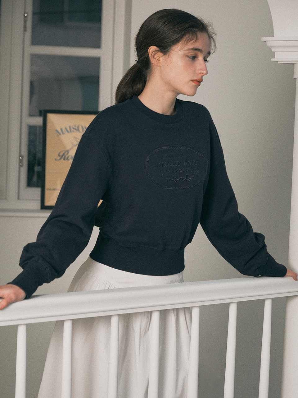 NOUVELLE VAGUE ROLA SWEATSHIRT NAVY
