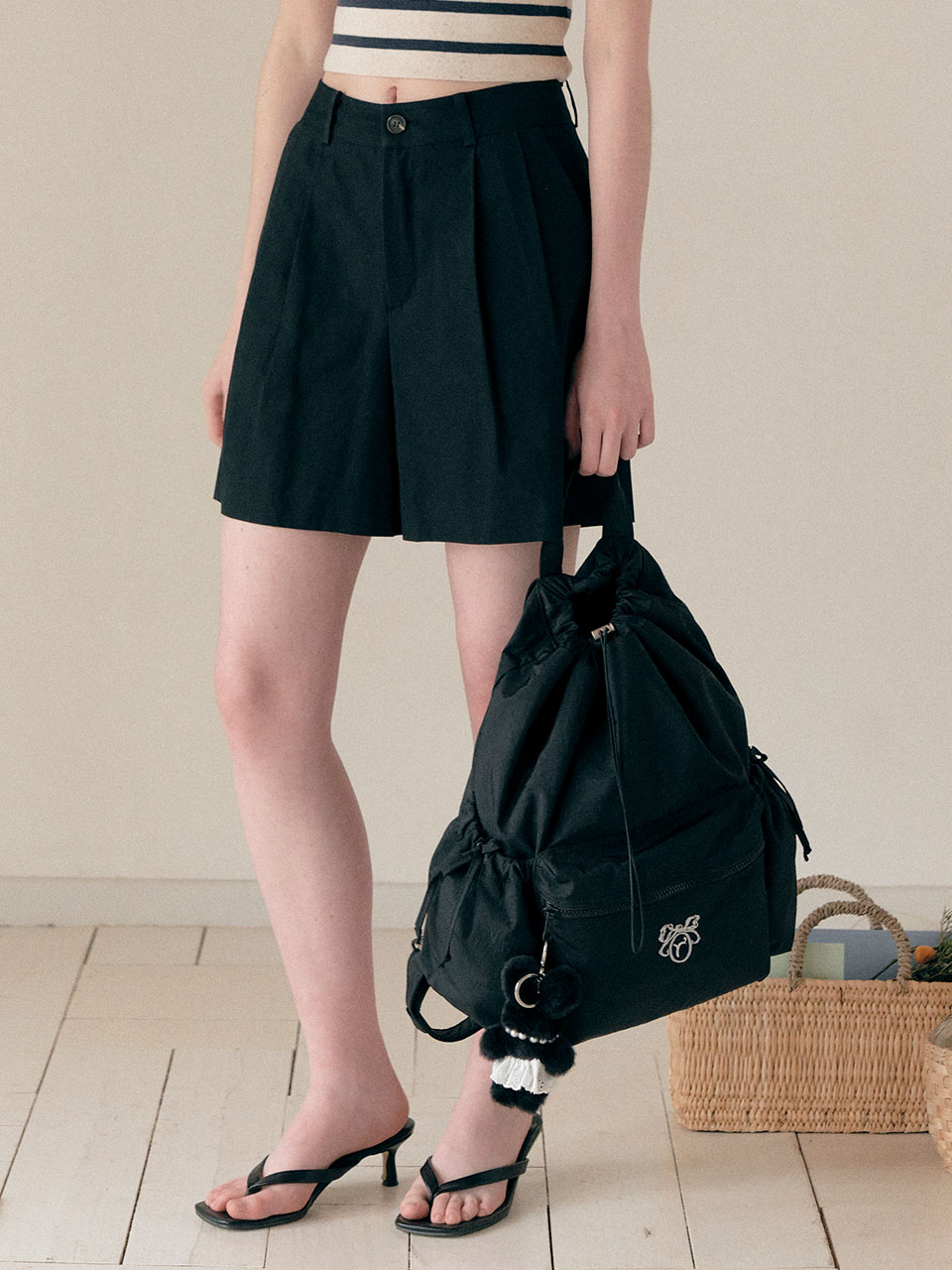 ROLA RIBBON BACKPACK BLACK